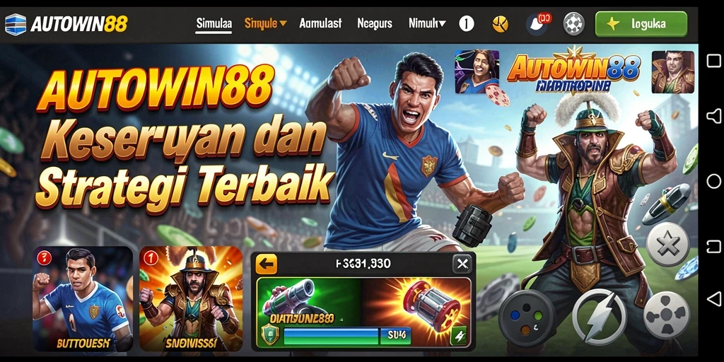 Tampilan gameplay menarik dari AUTOWIN88 dengan grafis yang memukau.