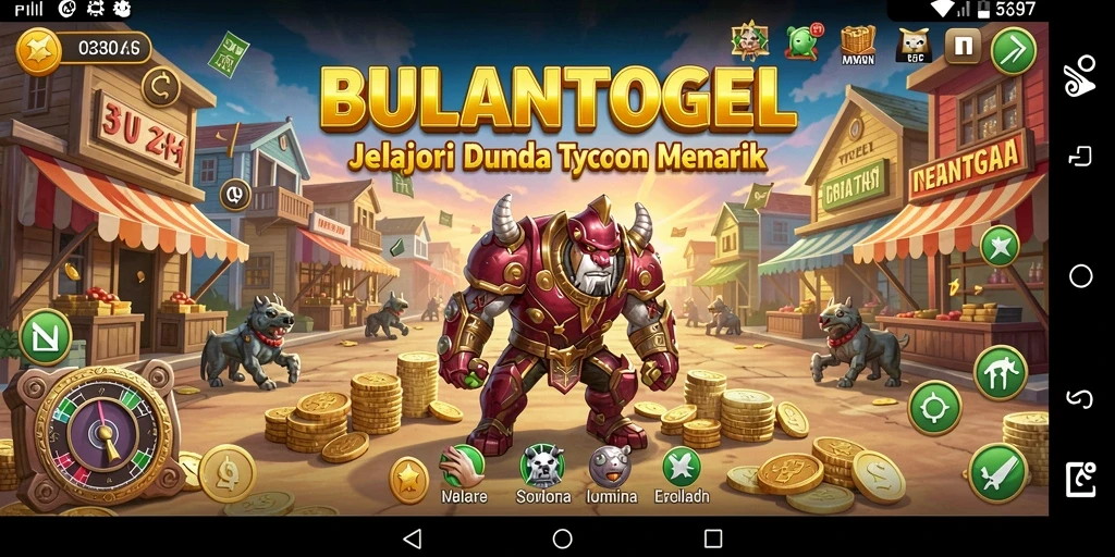Tampilan gameplay <strong>BULANTOGEL</strong> yang penuh strategi dan keseruan.