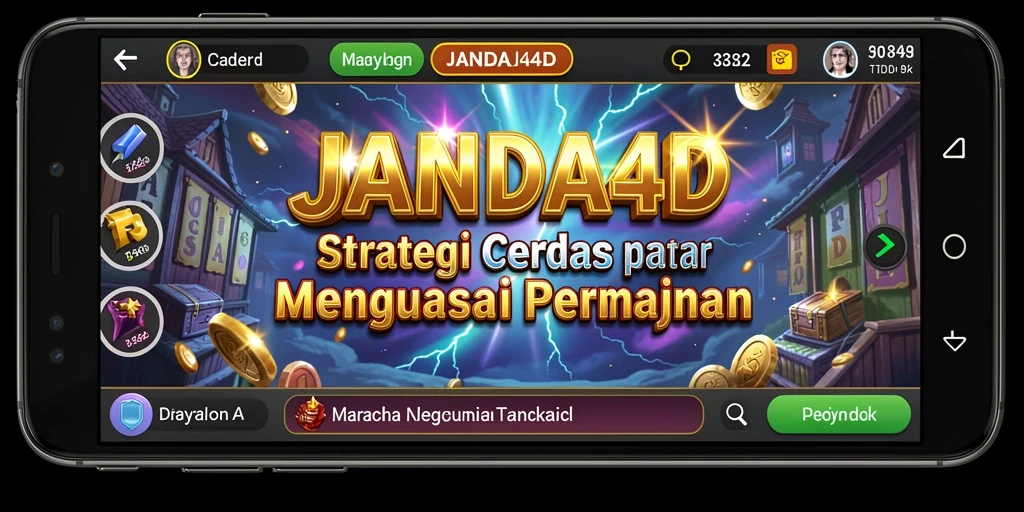 Tangkapan layar gameplay JANDA4D yang menunjukkan taktik strategi.