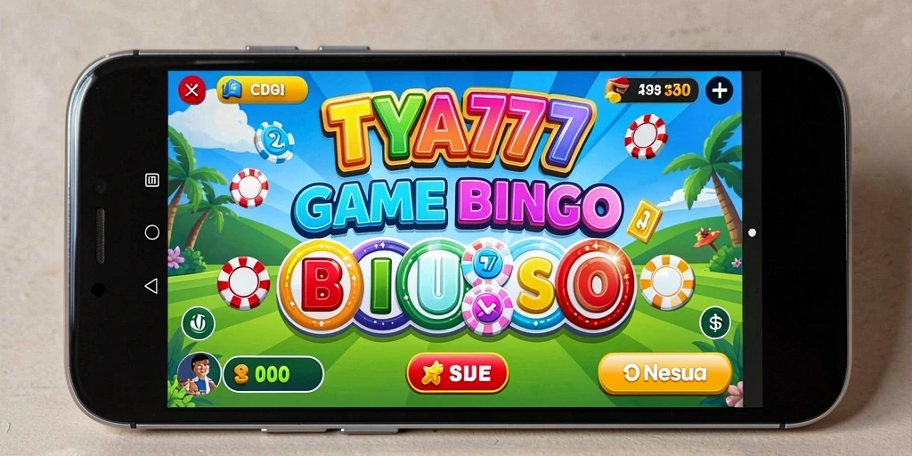 Tampilan gameplay Bingo yang seru di TYA777.